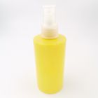 顔の洗剤のための黄色い空の化粧品ペットびん300ml