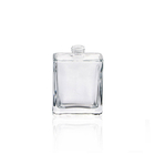 厚い詰め替え式の明確なガラス スプレーの香水瓶空気のない30ML